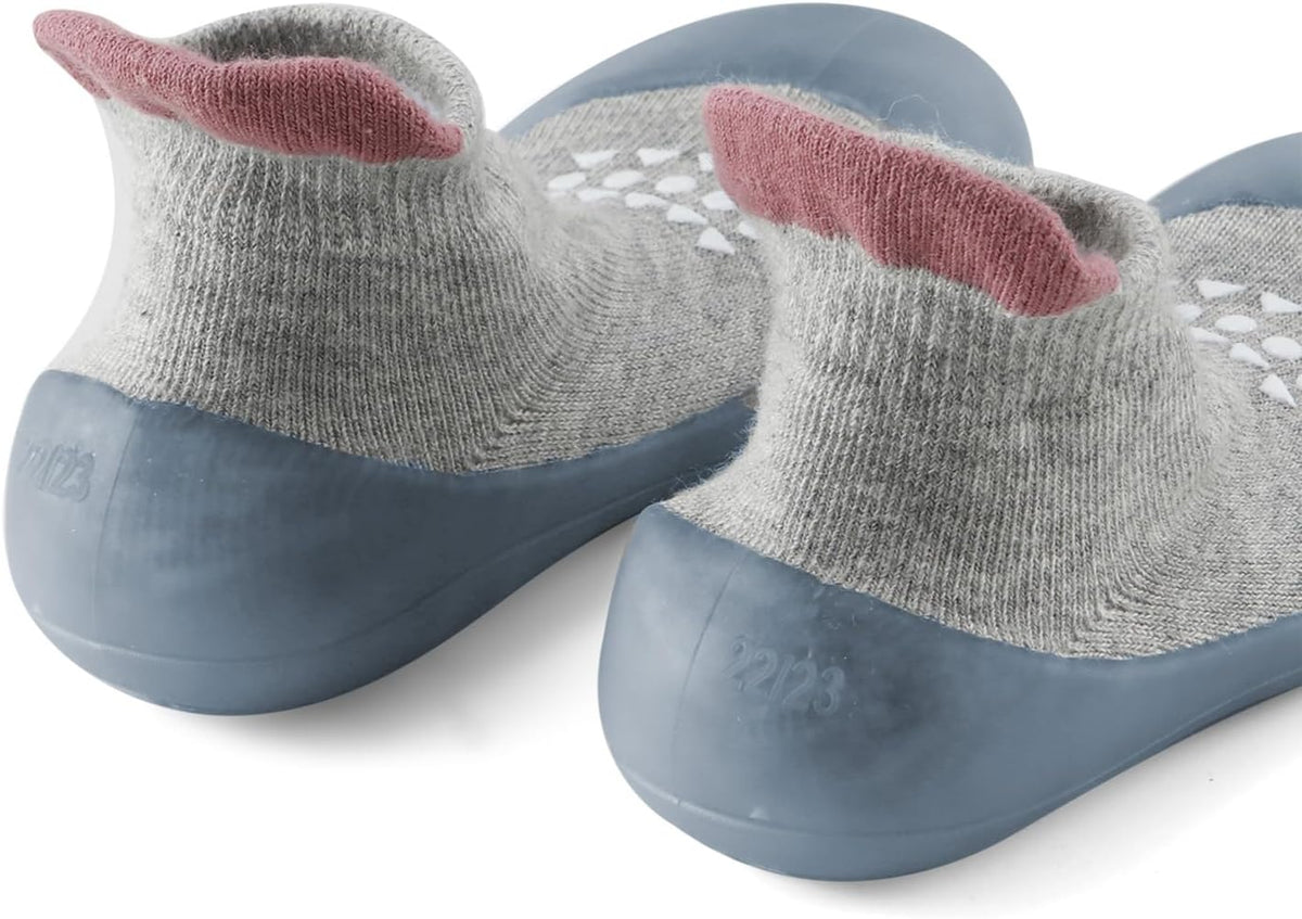 Baby Sock Shoes Toddler Walking Shoes, Non-Slip Soft Sole Sneakers Breathable Slippers for Infant Boys Girls