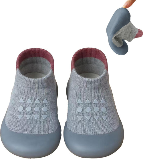 Baby Sock Shoes Toddler Walking Shoes, Non-Slip Soft Sole Sneakers Breathable Slippers for Infant Boys Girls